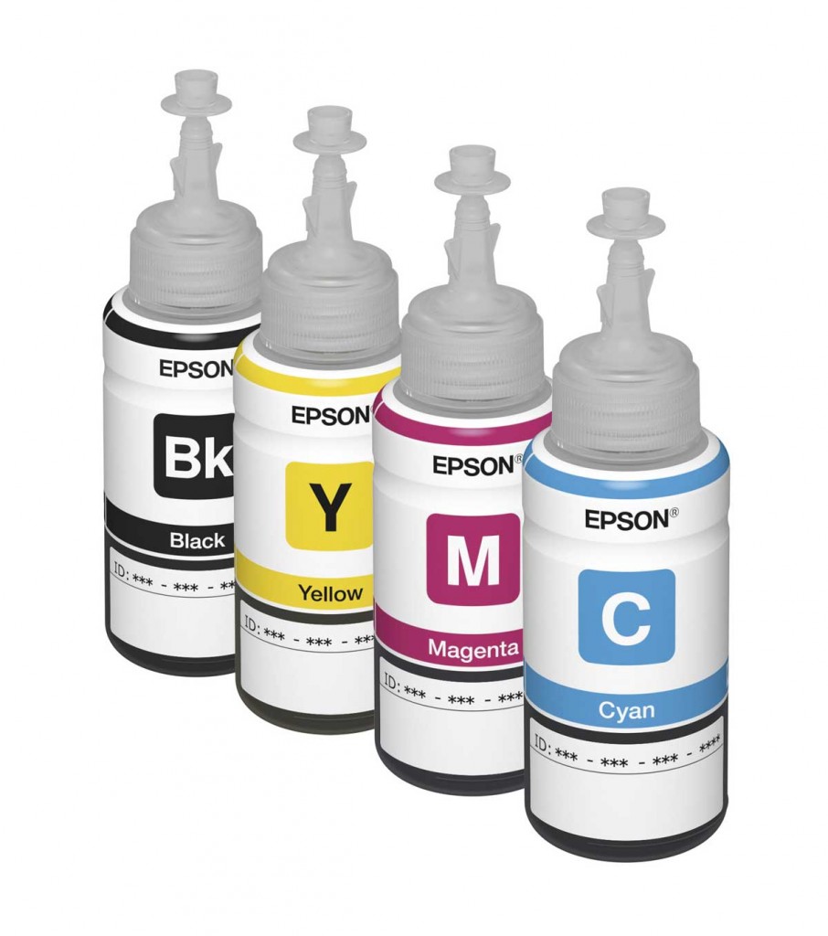 I flaconi d'inchiostro per le stampanti Epson EcoTank