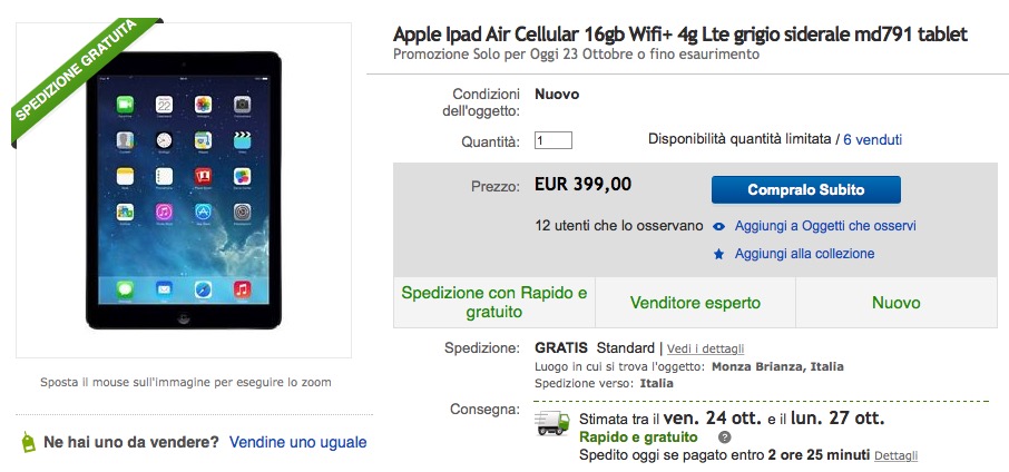 iPad Air WiFi