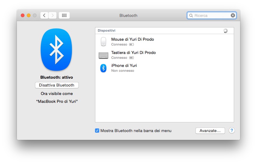 Problemi su Yosemite