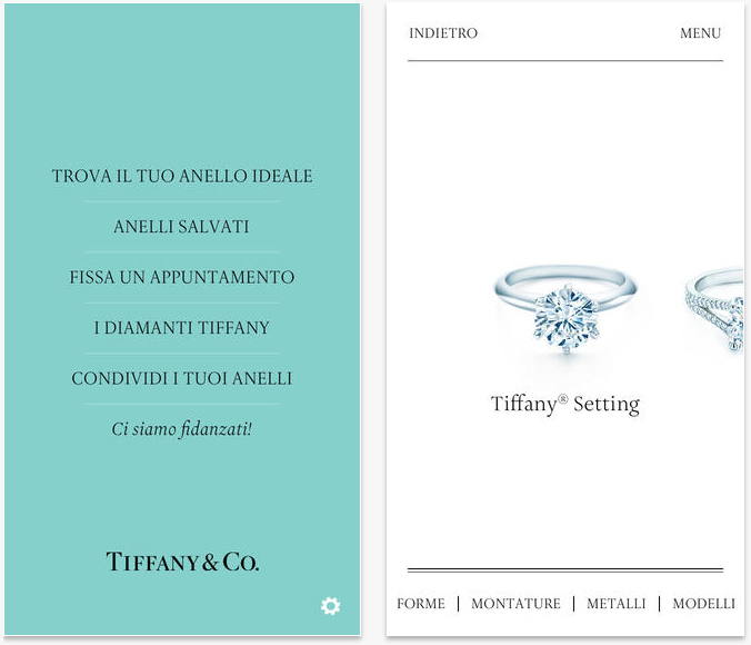 Tiffany & Co. Engagement Ring Finder 1