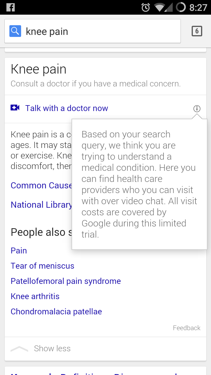google hangout medico
