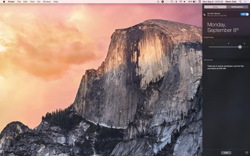 Applicazioni OS X Yosemite