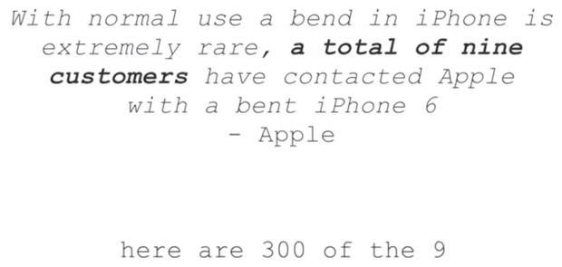 300 iphone 6 piegati 1