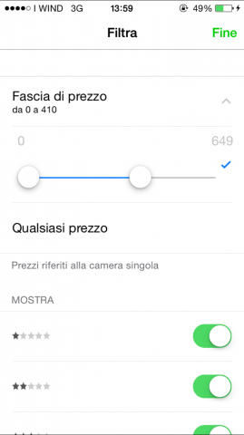 aggiornamento touchotel