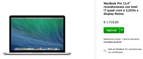MacBook Pro Retina ricondizionati 620