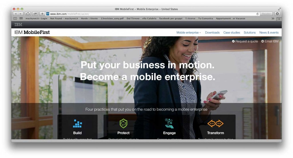 apple e ibm MobileFirst