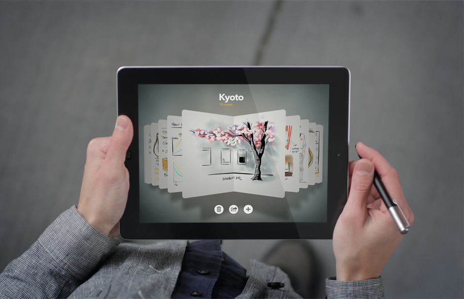 Paper By FiftyThree salva su Creative Cloud di Adobe