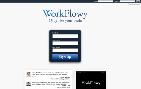 Workflowy web 1