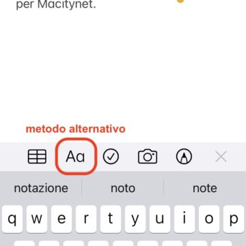 Come modificare formato e inserire immagini su Note per iPhone e iPad