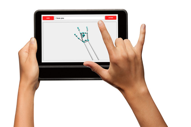 Uni Motion Savvy, il supporto tablet per sordomuti che traduce il linguaggio dei segni