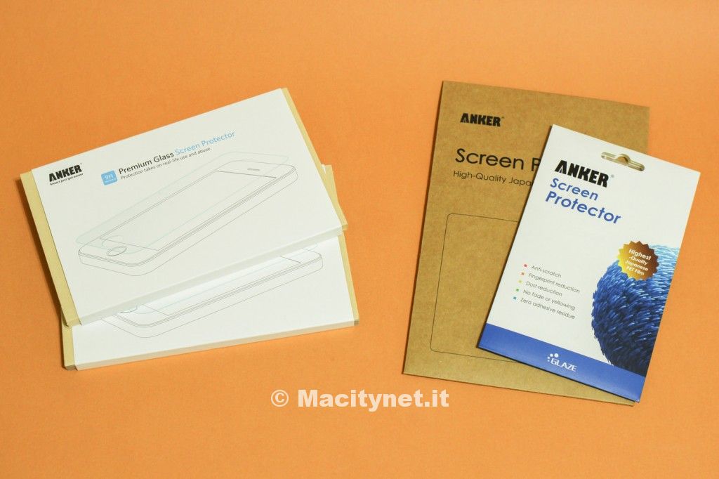 Recensione proteggi-schermo Anker