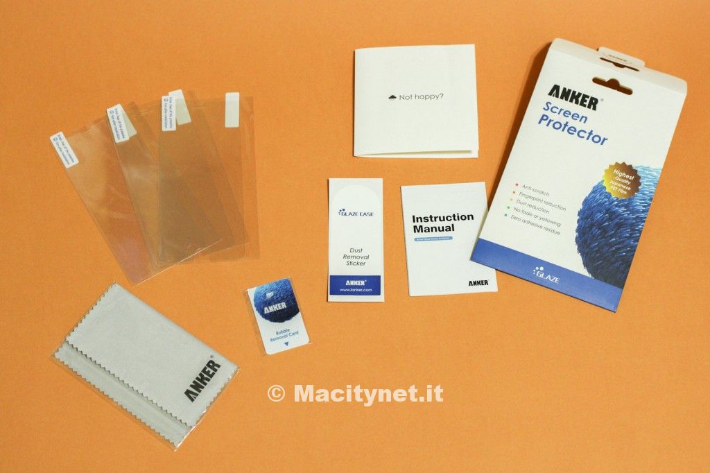 Recensione proteggi-schermo Anker