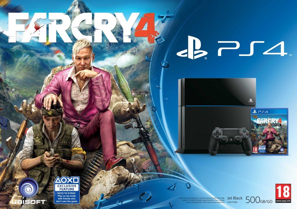 Offerta PS4 500, solo 349 euro con GTA 5 o Far Cry 4 e spedizione gratuita  