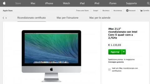 imac ricondizionati 21gen2015
