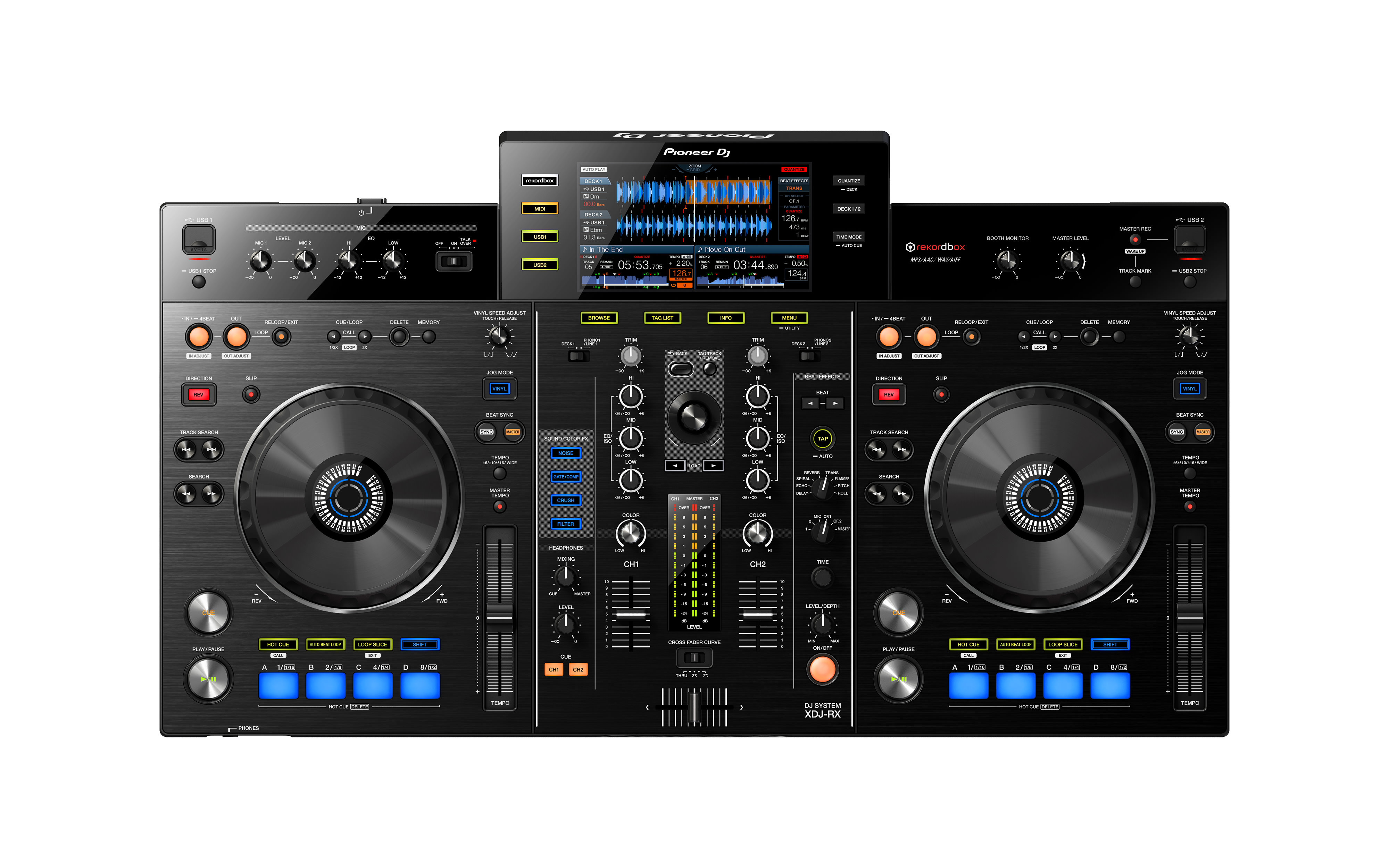 Pioneer XDJ-RX, la console per DJ che si interfaccia a iPhone e iPad Pioneer XDJ-RX