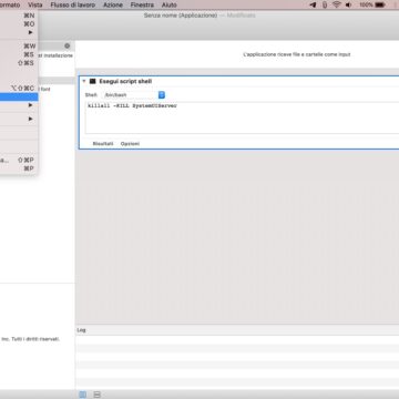Come riavviare la barra dei menu del Mac