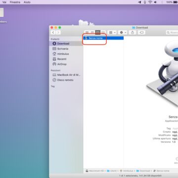 Come riavviare la barra dei menu del Mac