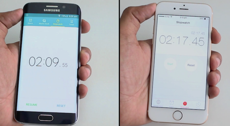Galaxy S6 Edge vs iPhone 6