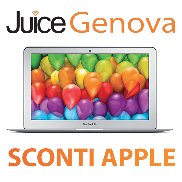 Juice Genova: venerdì e sabato sconto 10% sui Mac e tasso zero