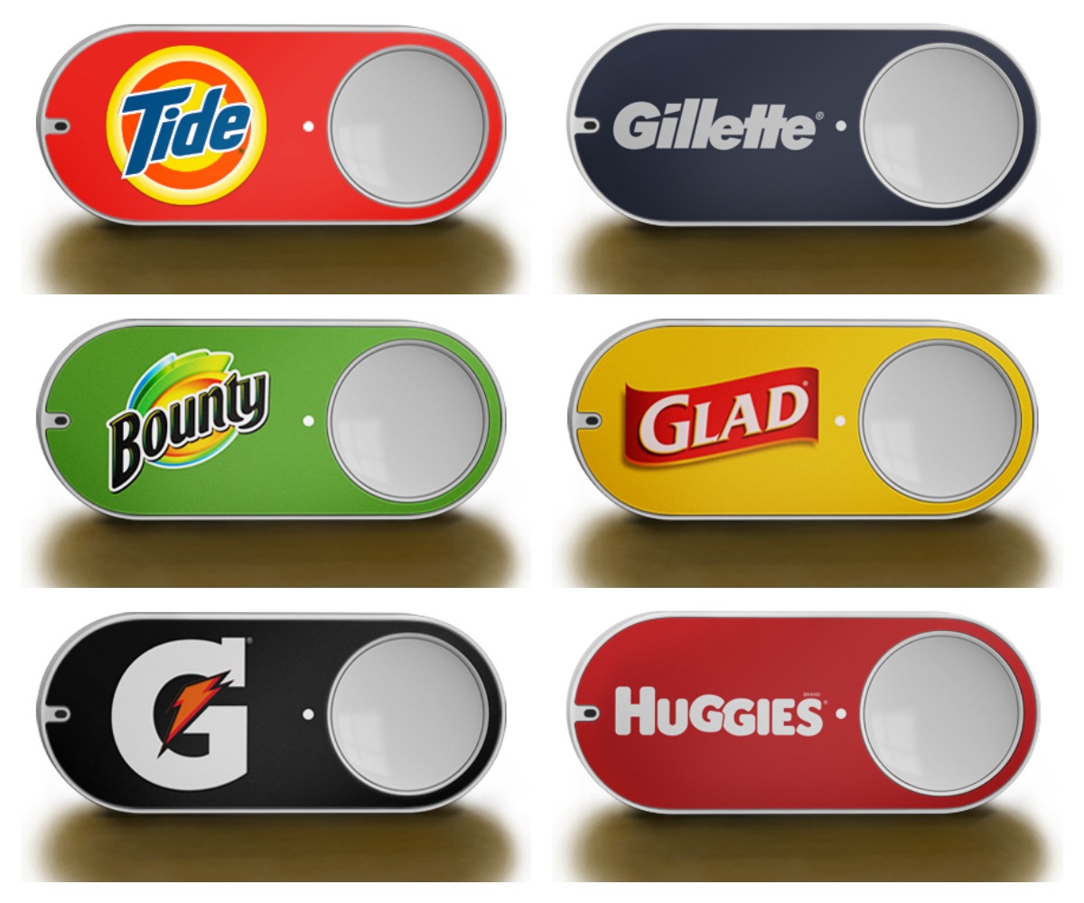 Amazon Dash, un bottone per ordinarli tutti?