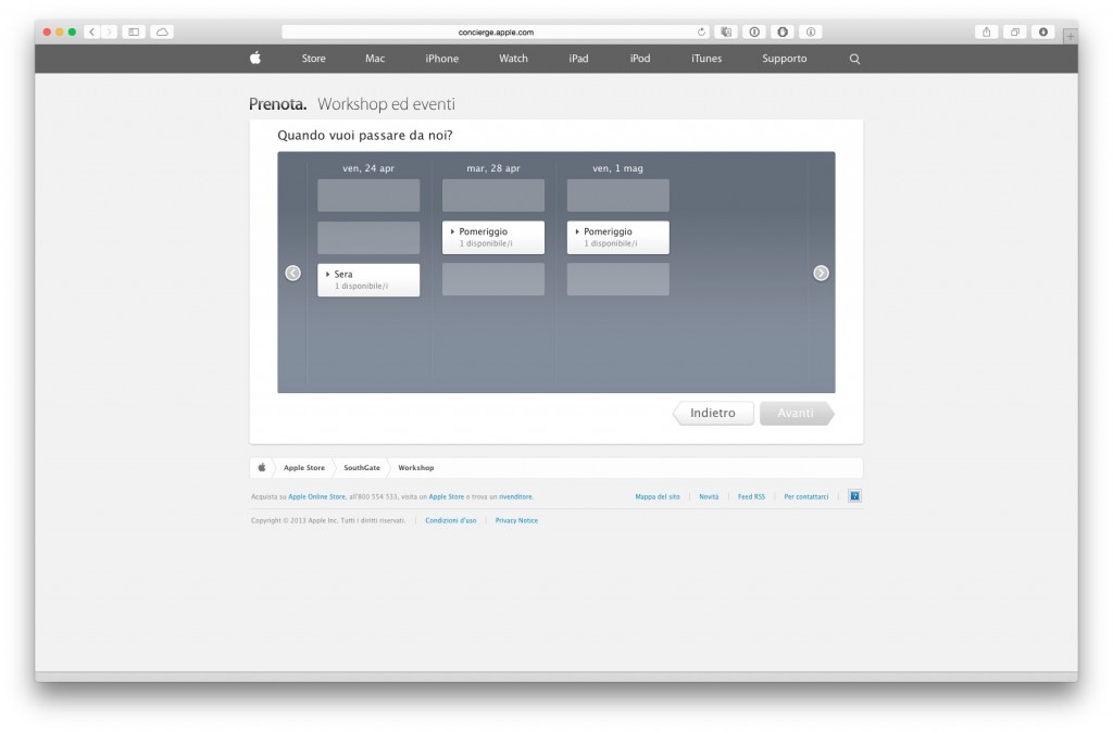 Workshop Apple Watch