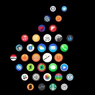 schermata principale Apple watch