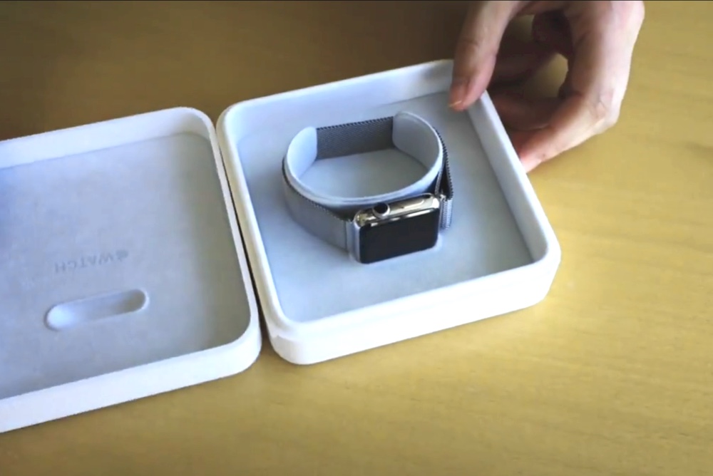 apple watch unboxing 1000