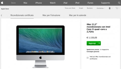 imac ricondizionati 620