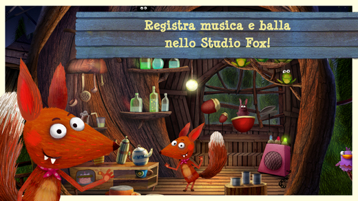 little fox music box