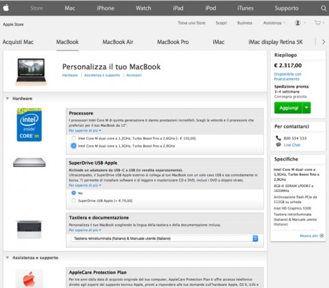 macbook 12 prezzo top 620