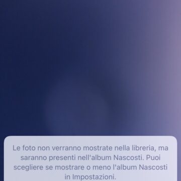 Rullino Foto, come nascondere foto e video su iPhone e iPad