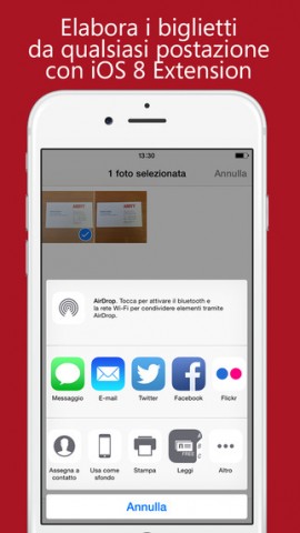 ABBYY Business Card Reader per iOS 1