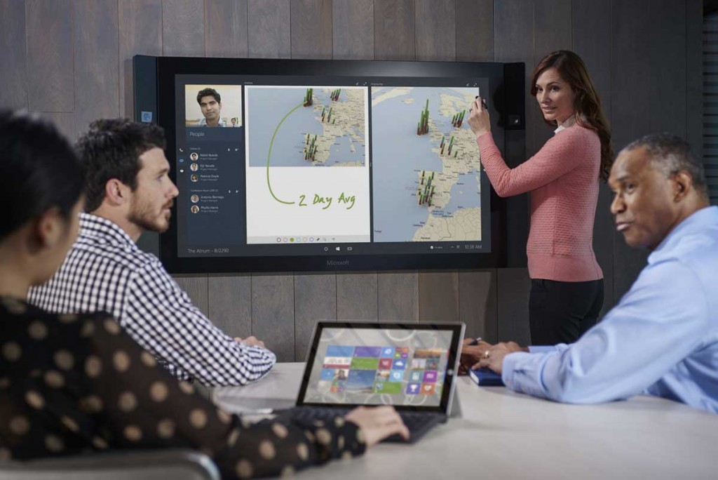 Surface Hub Microsoft