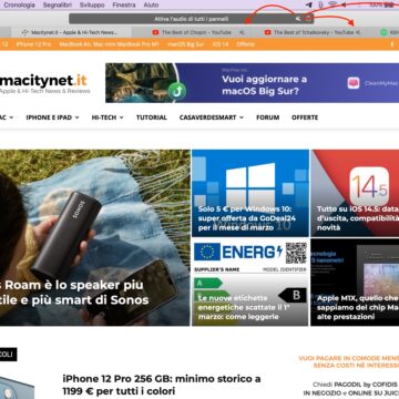OS X El Capitan, come zittire l’audio delle schede in Safari