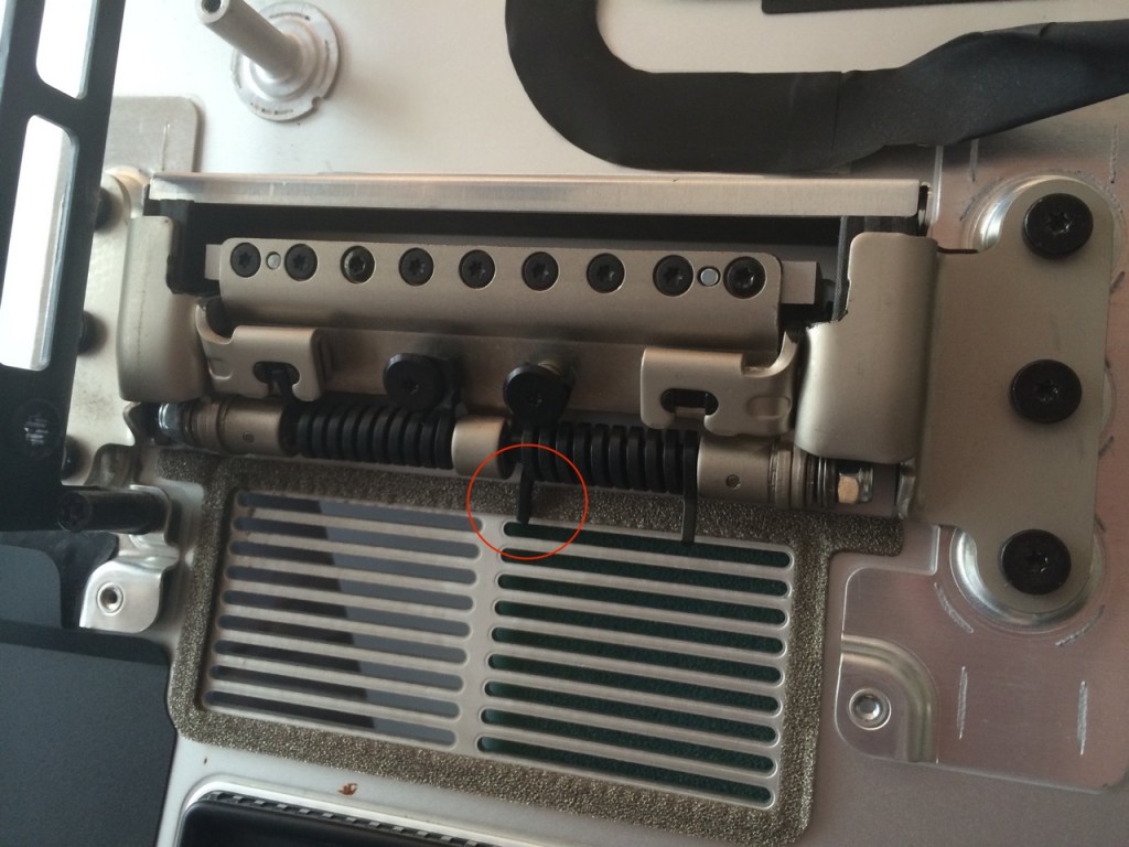 Il presunto pezzo di plastica "incriminato"