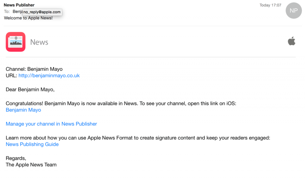 editori per Apple News