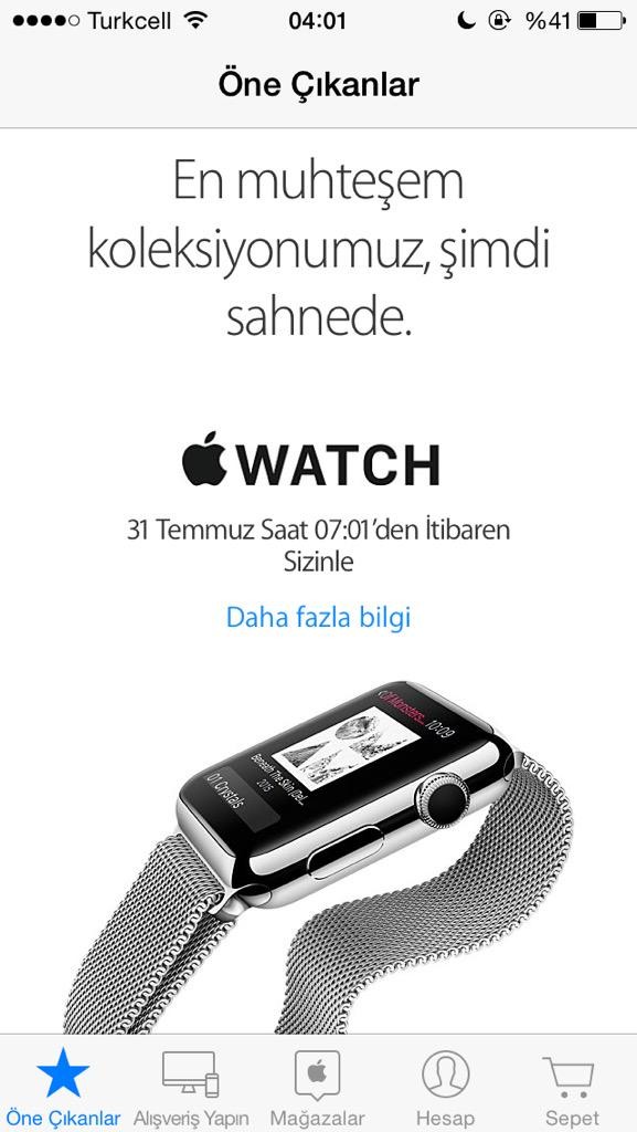 Apple Watch in Turchia