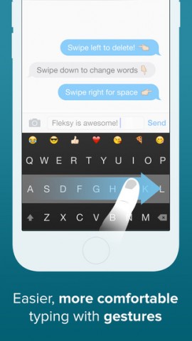 Fleksy gratis ios 1