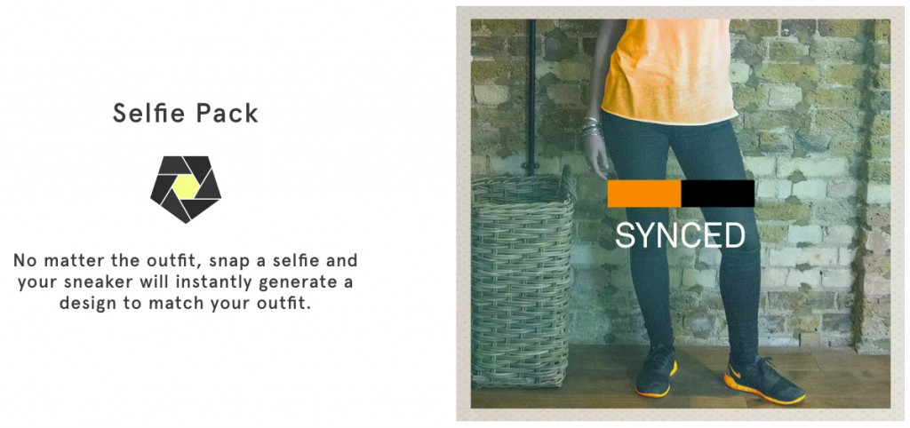 selfie pack shift sneakers