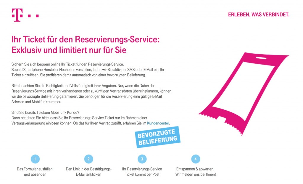 preordini per iPhone 6s Deutsche Telekom