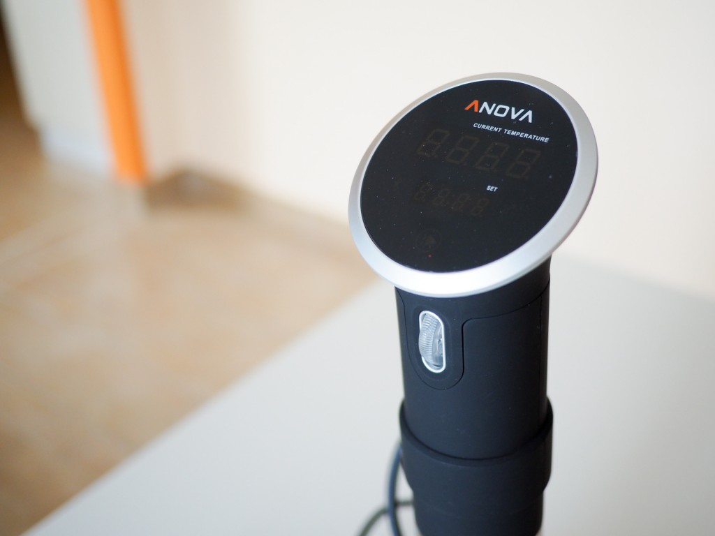 anova precision cooker display