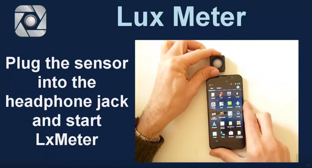 lx meter esposimetro smartphone