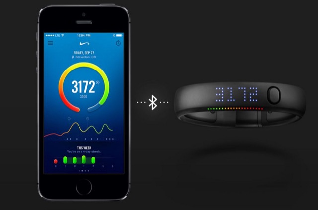 nike fuelband e iphone