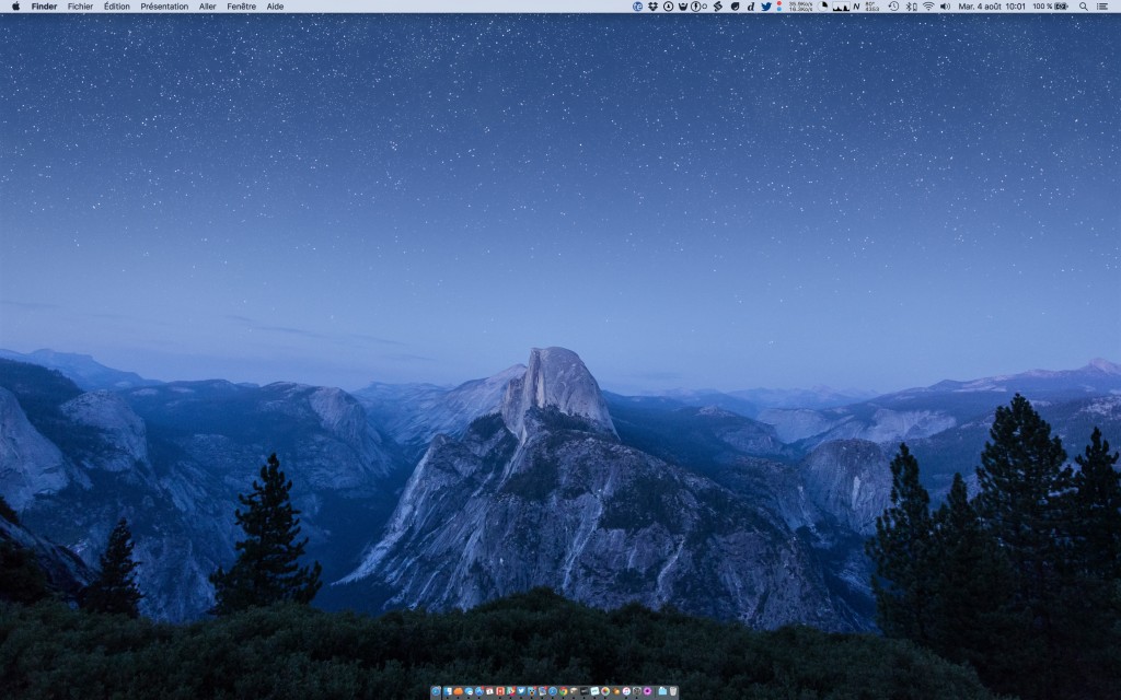 sfondo scrivania OS X El capitan