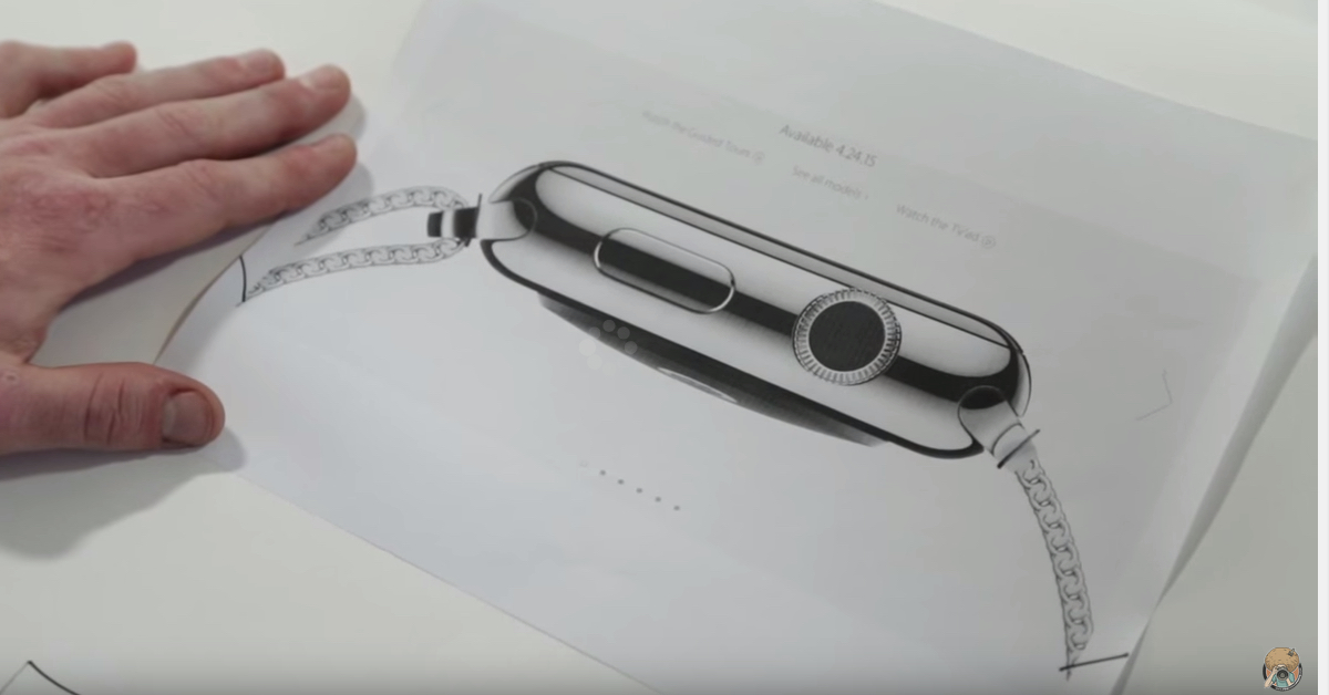 tentativo di riprodurre apple watch spot