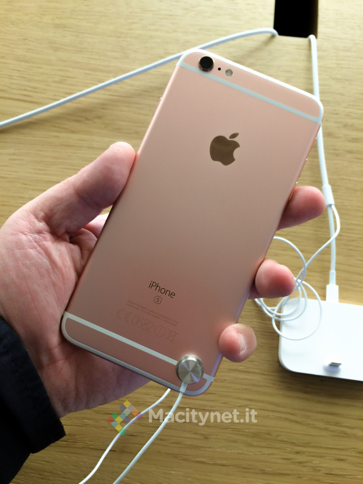 iPhone 6s color oro-rosa