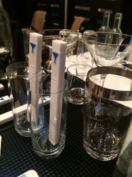 MixStik due MixStik inserite nei bicchieri