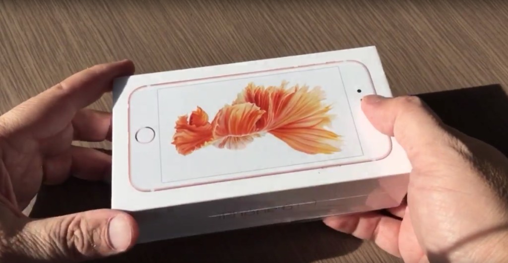 iPhone 6s oro rosa unboxing 1200