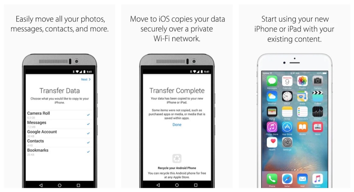 Passa a iOS, ecco la prima app di Apple per “rubare” utenti ad Android Passa a iOS, ecco la prima app di Apple per “rubare” utenti ad Android