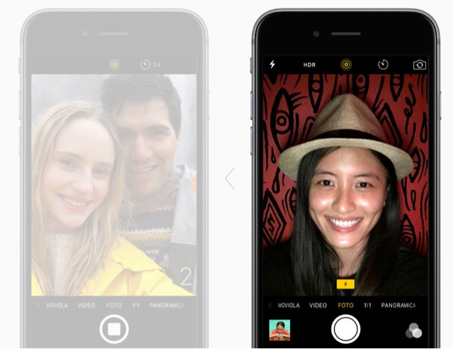 retina flash facetime